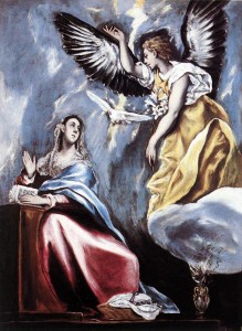 El Greco Annunciation - The Art Class Bexley